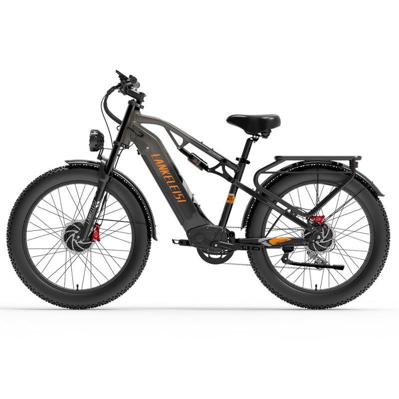 LANKELEISI MG800Max 2000W Elektrofahrrad mit zwei Motoren, 26-Zoll-Fat-Reifen und All-Terrain-Ausstattung
